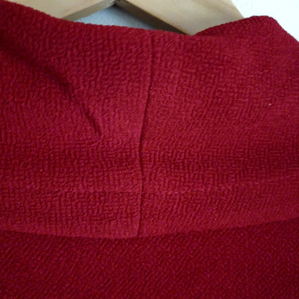 Soft Surroundings Lp Red Mesa Button Open Vest St… - image 6